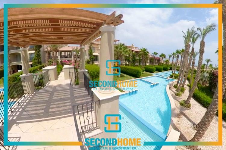 2 bedrooms apartment for sale with private pool+ garden view - veranda- sahl hasheesh 